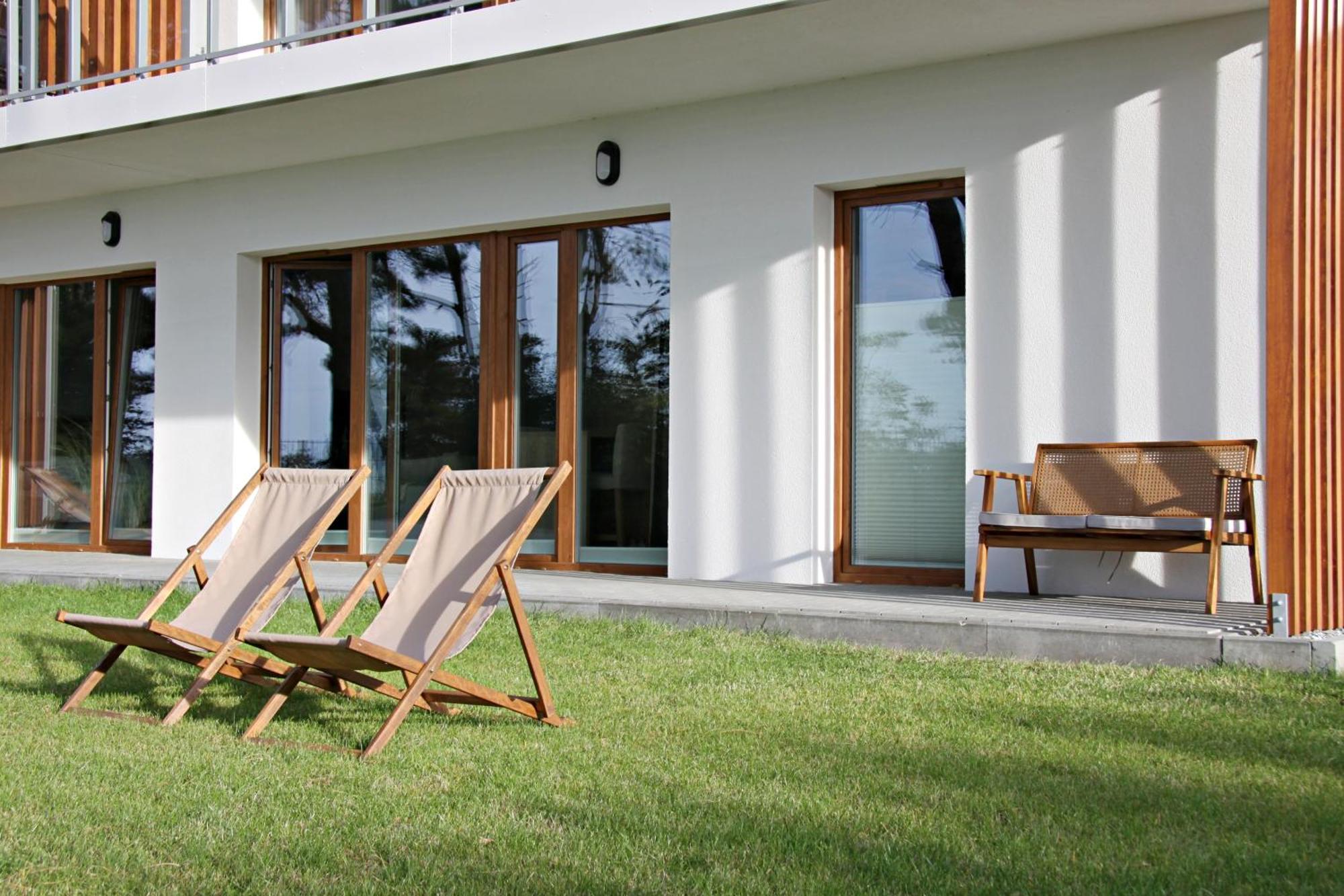 Let'S Sea - 2 Bedroom - Premium Baltic Apartment With Front Sea View Garden And Spa Access Gąski Εξωτερικό φωτογραφία