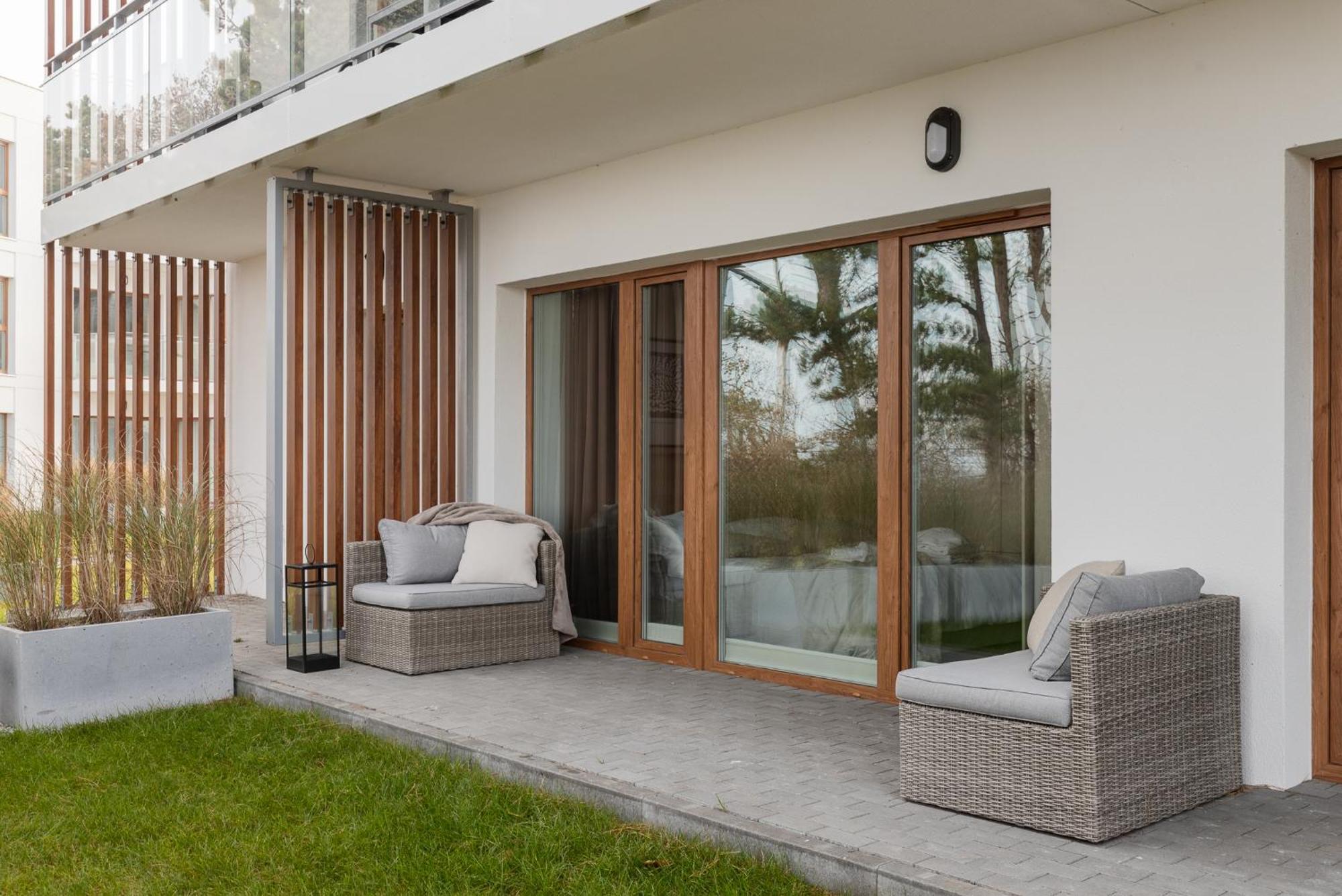 Let'S Sea - 2 Bedroom - Premium Baltic Apartment With Front Sea View Garden And Spa Access Gąski Εξωτερικό φωτογραφία