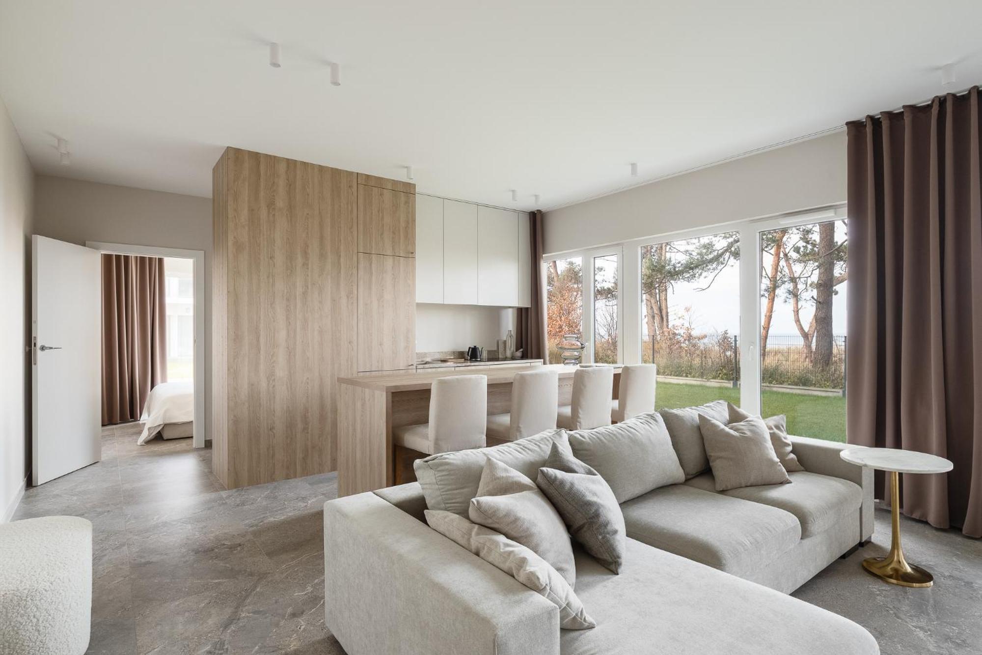 Let'S Sea - 2 Bedroom - Premium Baltic Apartment With Front Sea View Garden And Spa Access Gąski Εξωτερικό φωτογραφία