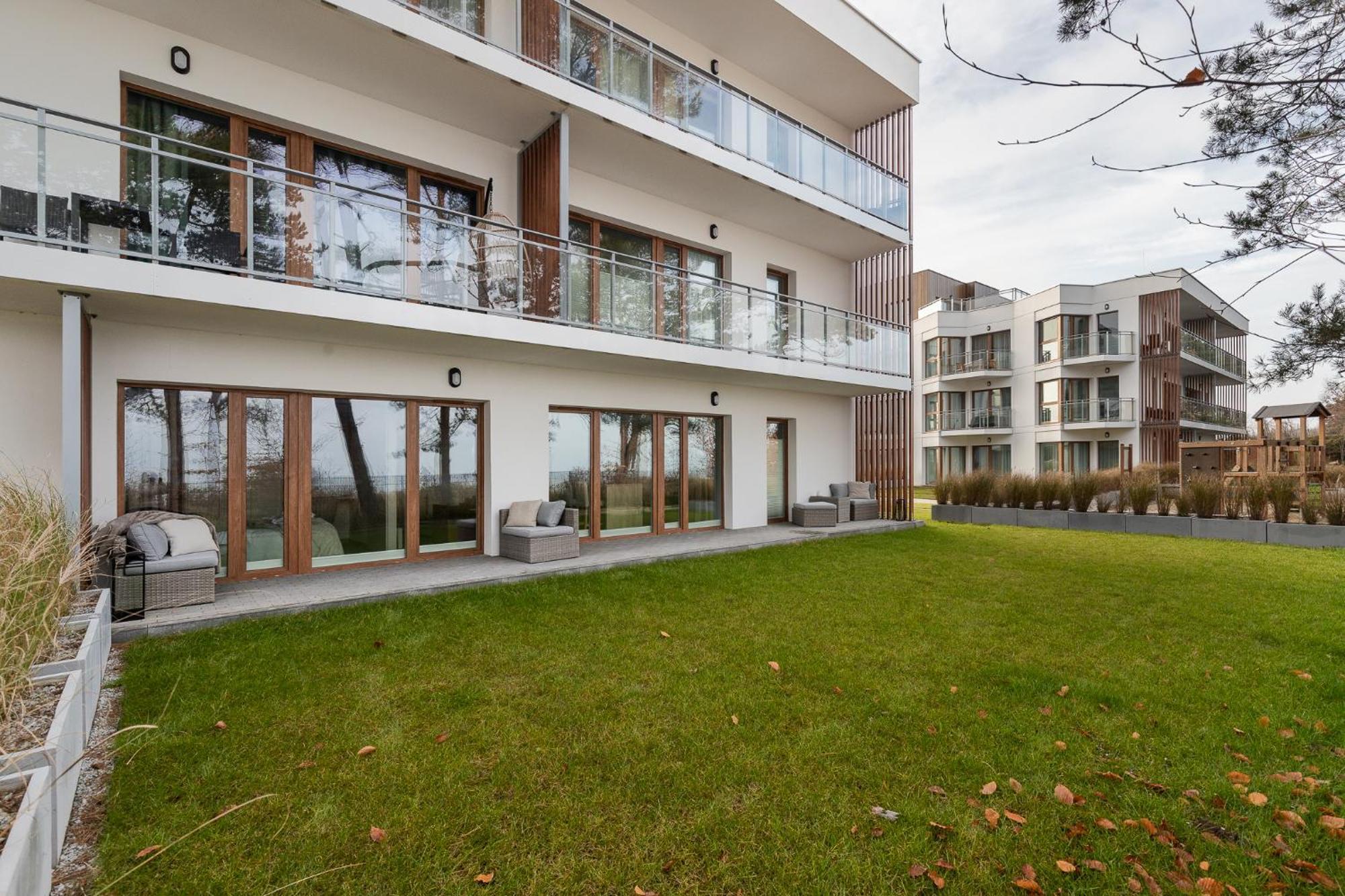 Let'S Sea - 2 Bedroom - Premium Baltic Apartment With Front Sea View Garden And Spa Access Gąski Εξωτερικό φωτογραφία
